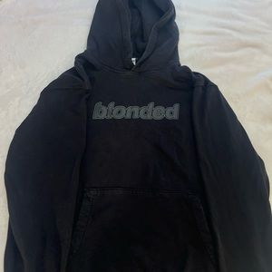 Sunbleached Blonded Hoodie “Black”